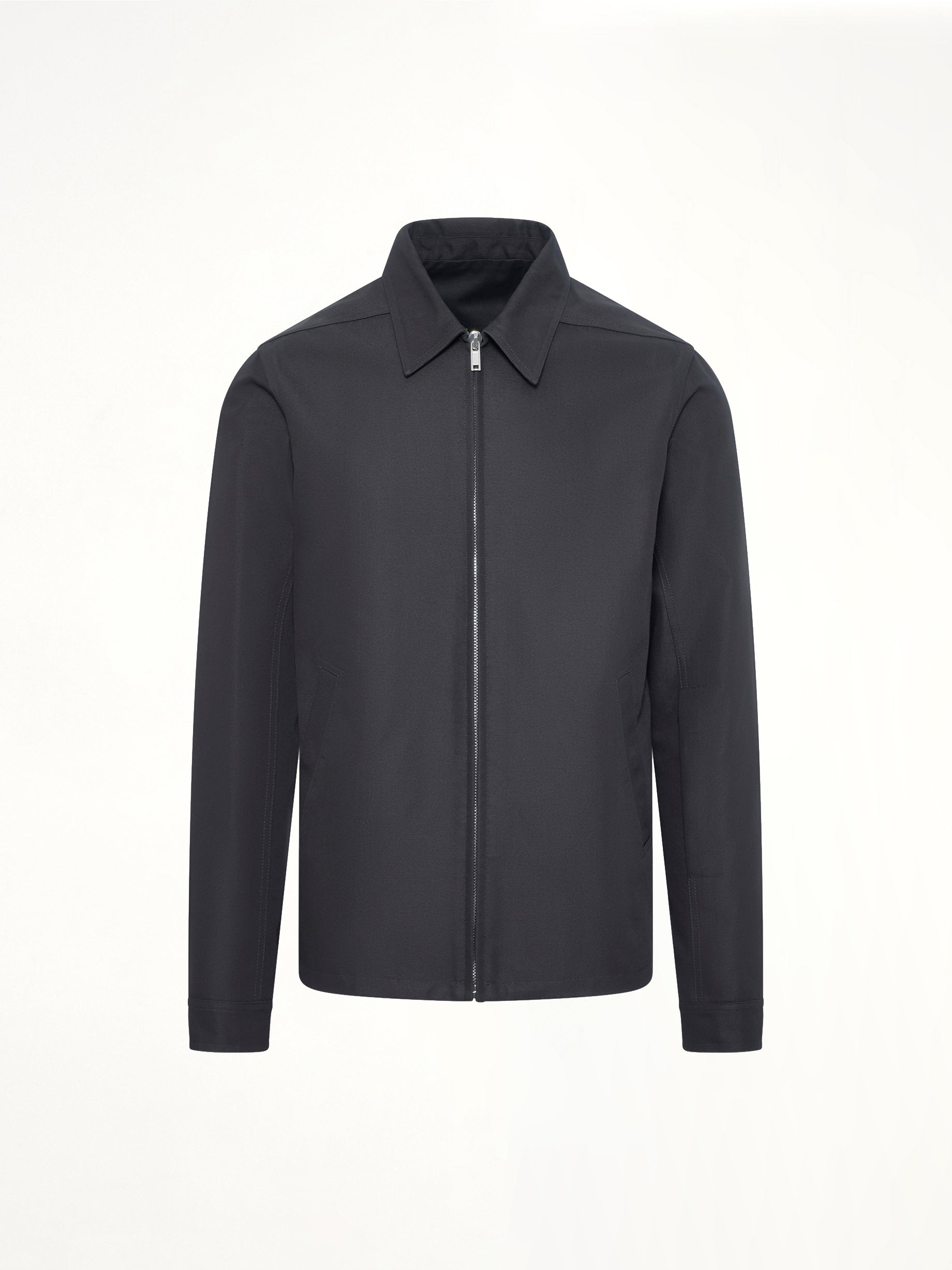 RICK OWENS , Brad Jacket in Black Product Photo from MARAIS