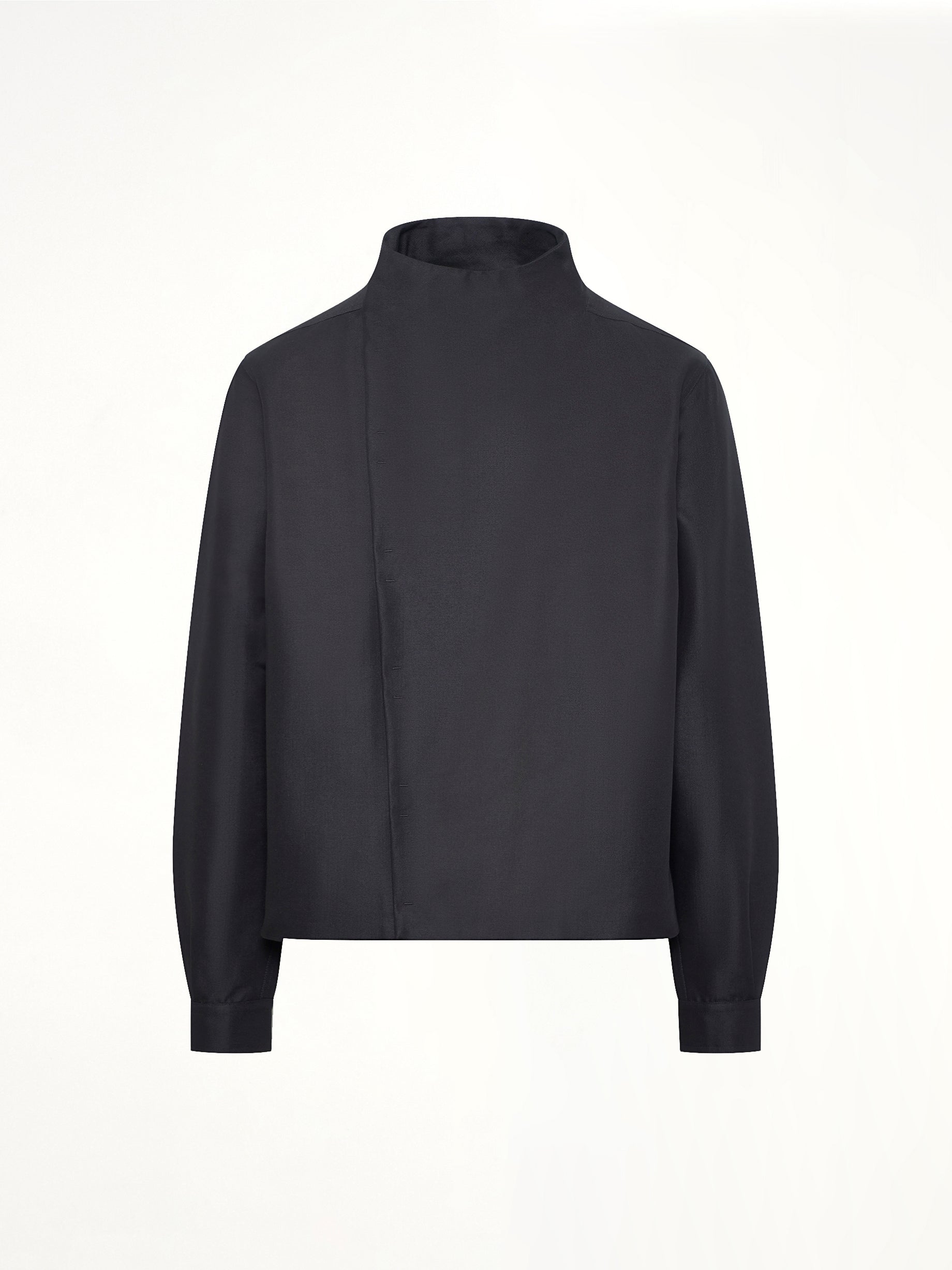 RICK OWENS , LPM Jacket in Black Product Photo from MARAIS
