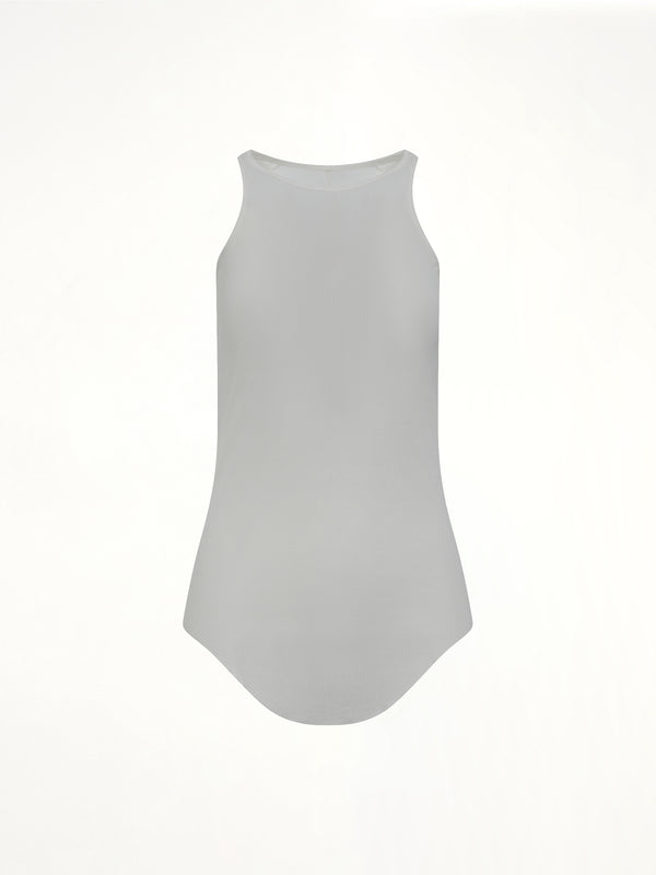 Basic Rib Tank in Milk