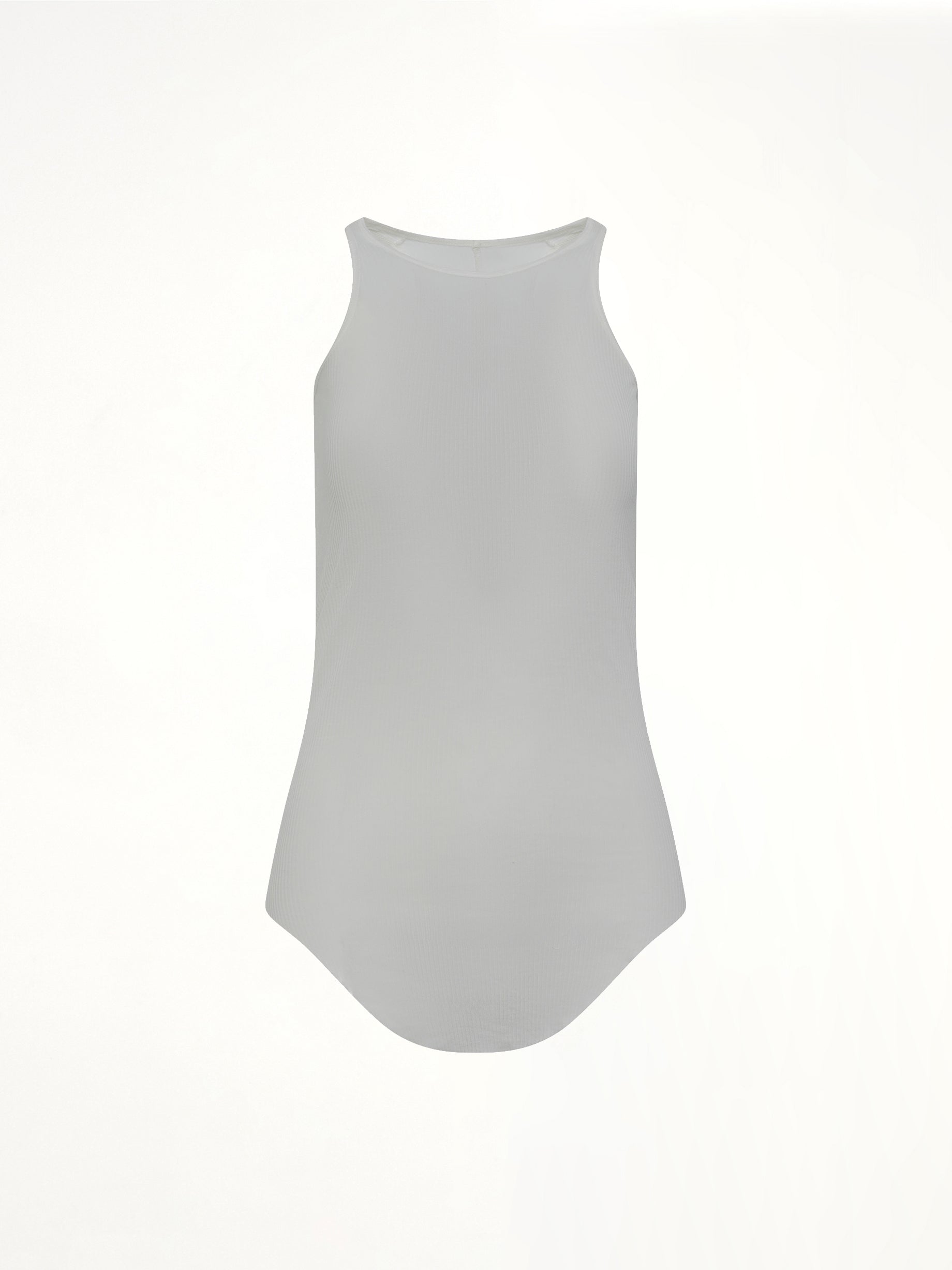 Basic Rib Tank in Milk