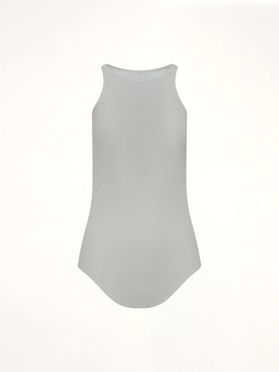Basic Rib Tank in Milk