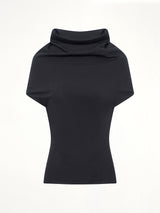 Jersey Shroud in Black