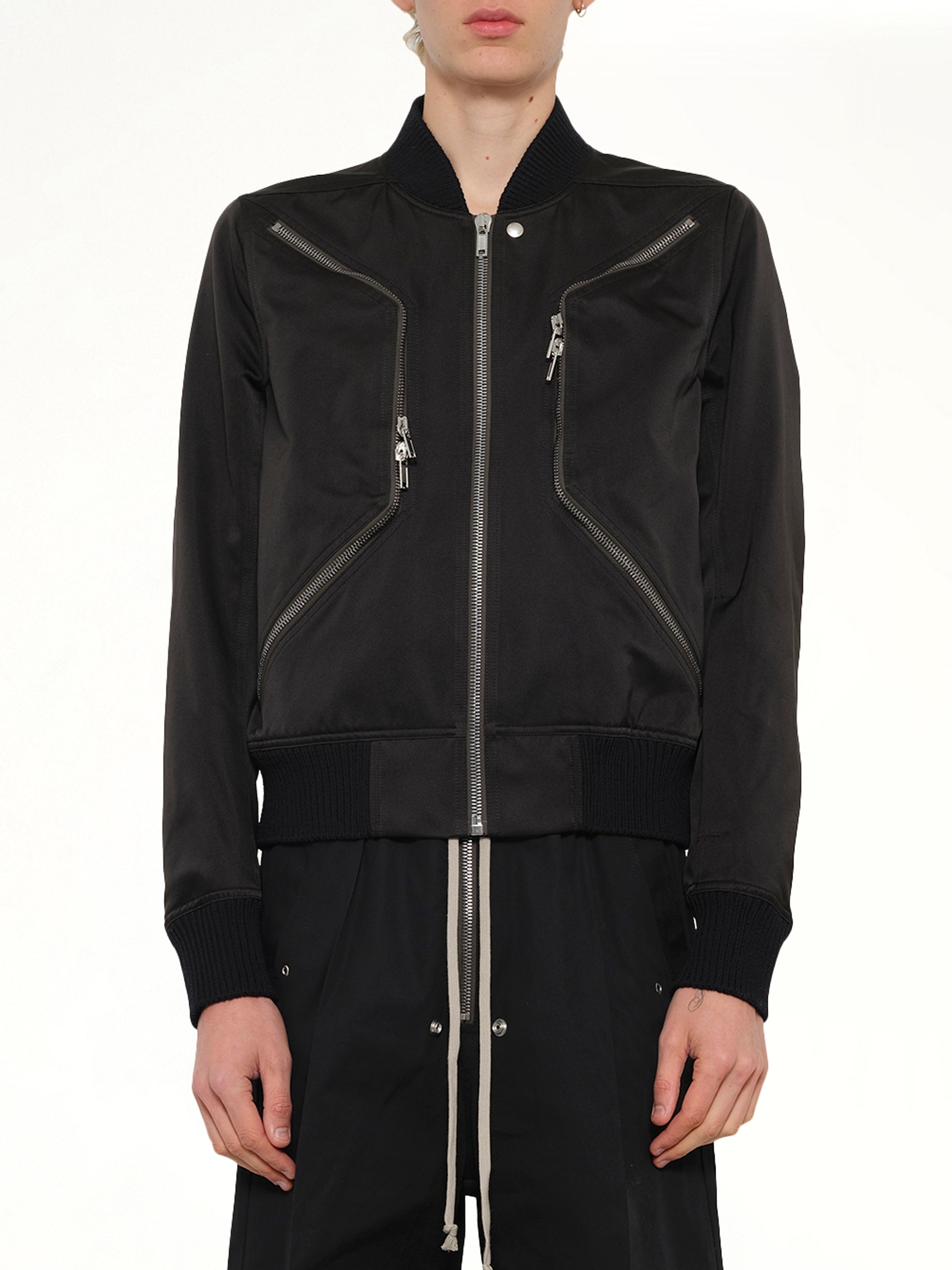 Heizer Flight Jacket in Black