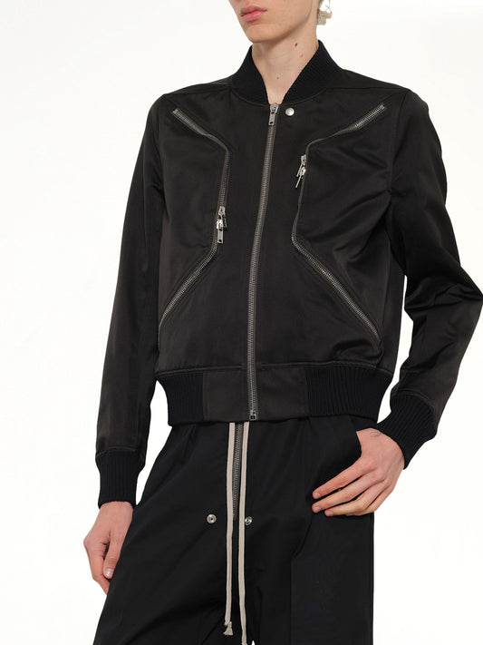 Heizer Flight Jacket in Black