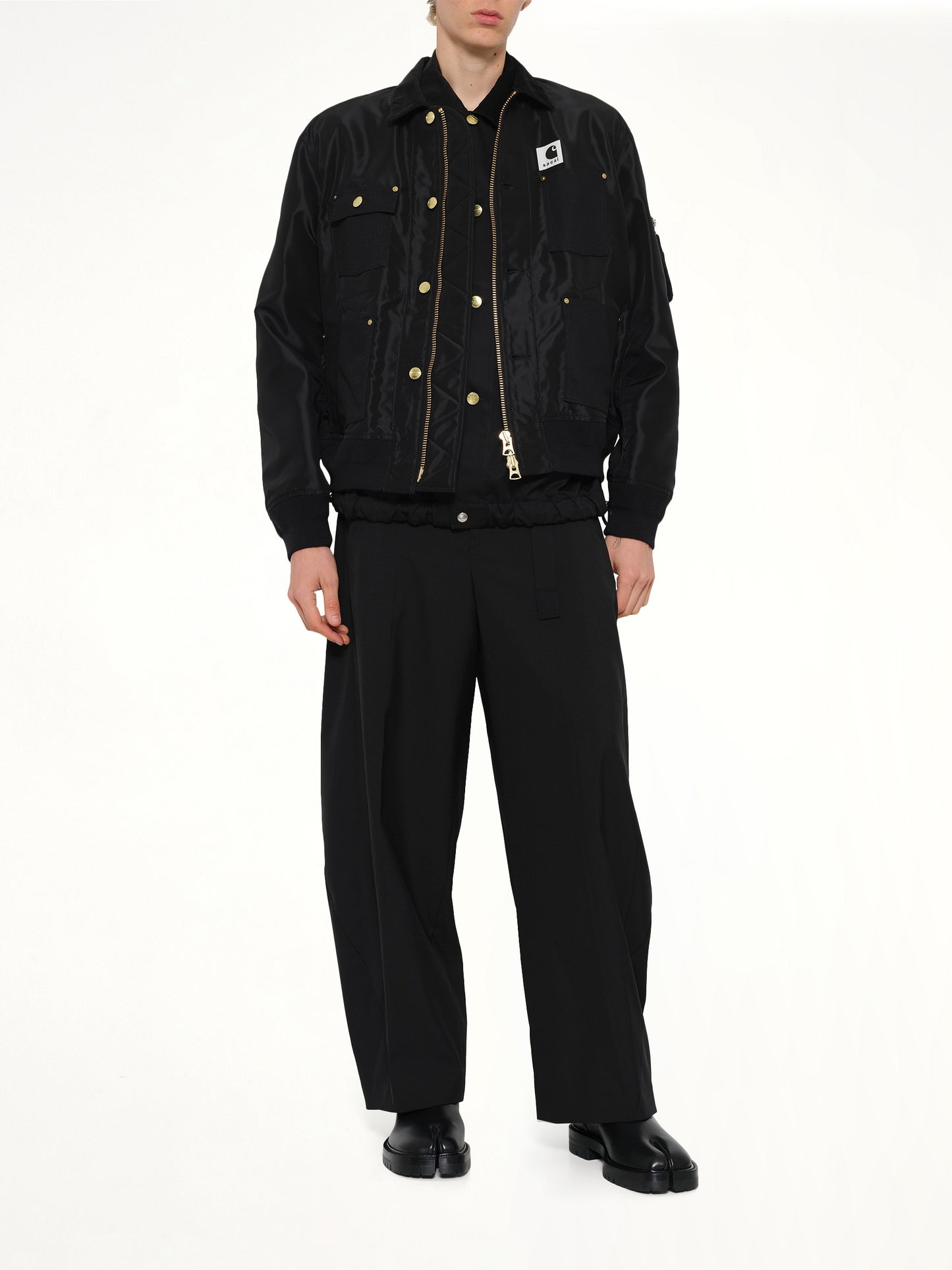 Carhartt WIP Nylon Twill x Duck Blouson in Black
