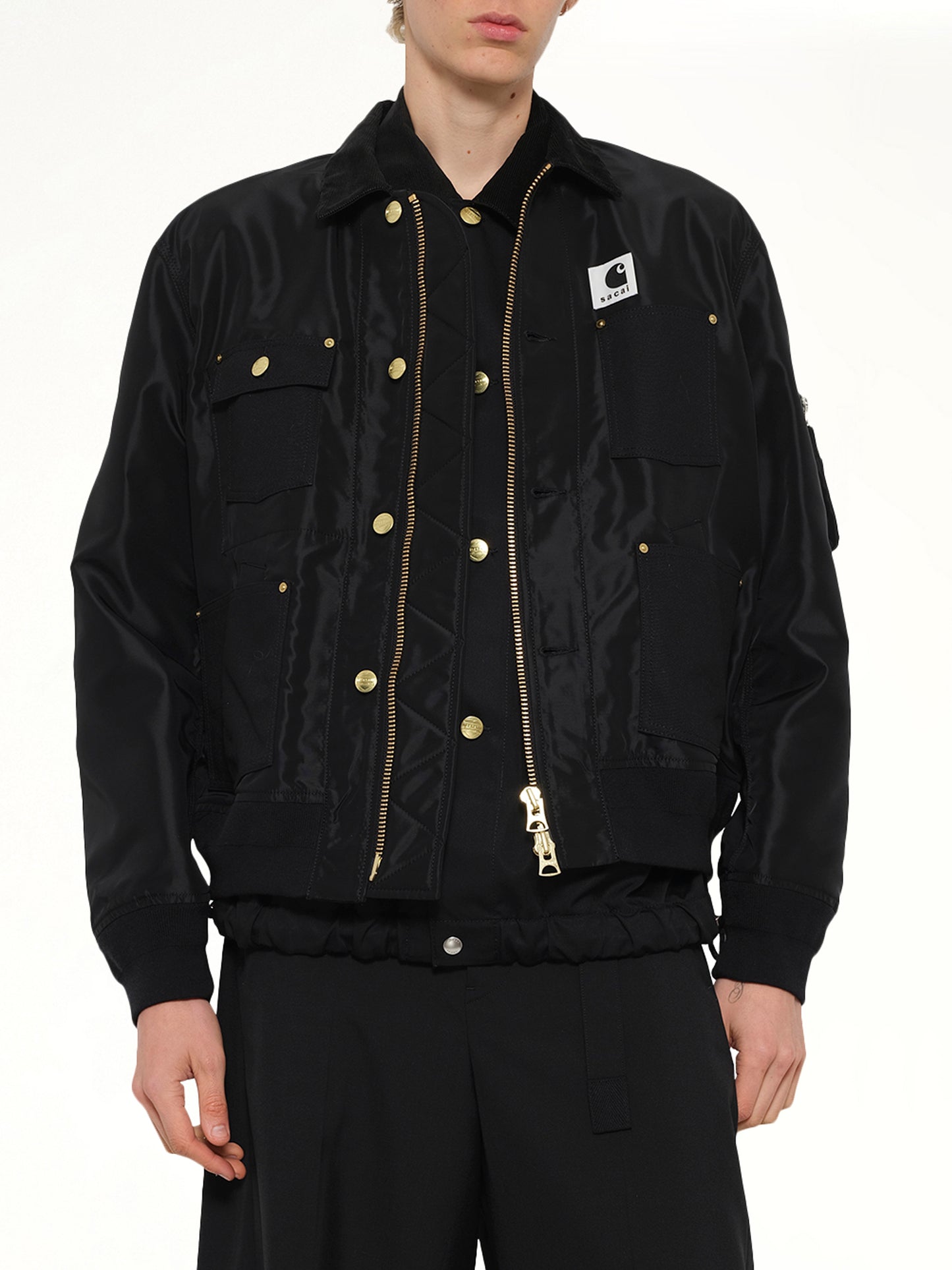 Carhartt WIP Nylon Twill x Duck Blouson in Black