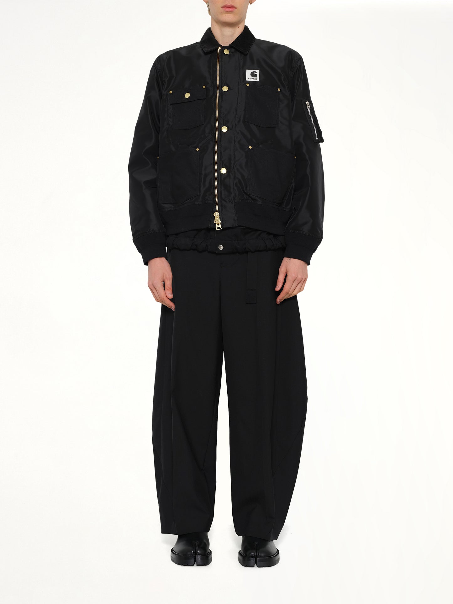 Carhartt WIP Nylon Twill x Duck Blouson in Black