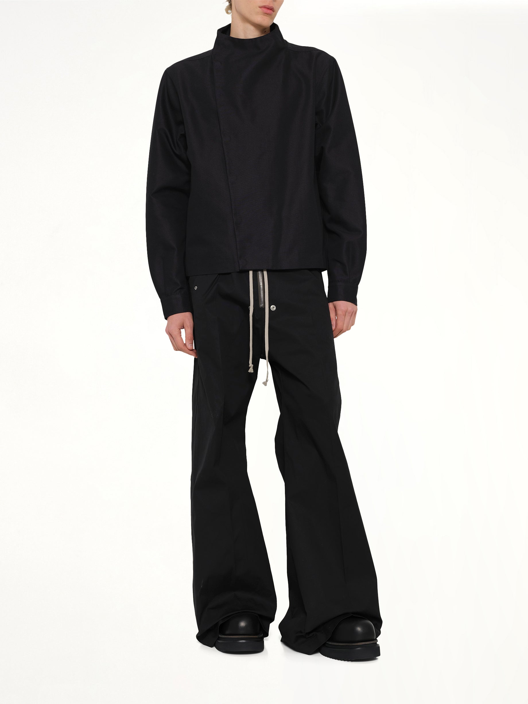 RICK OWENS , LPM Jacket in Black Full Reference from MARAIS