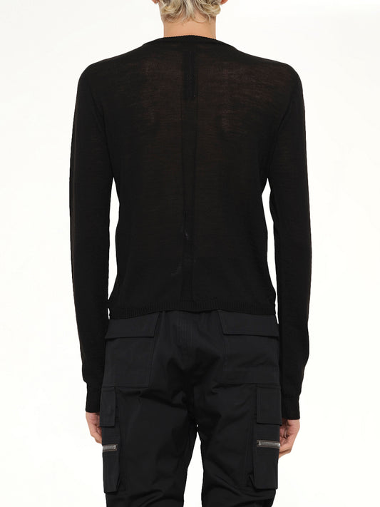 Cropped Biker in Black