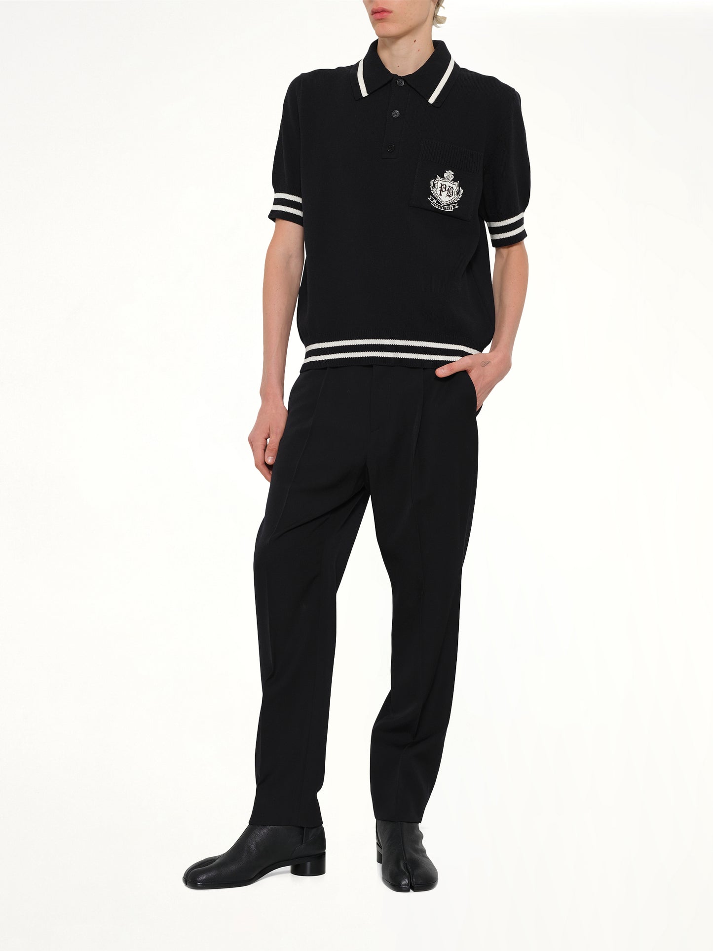 Straight GDP Pants in Black