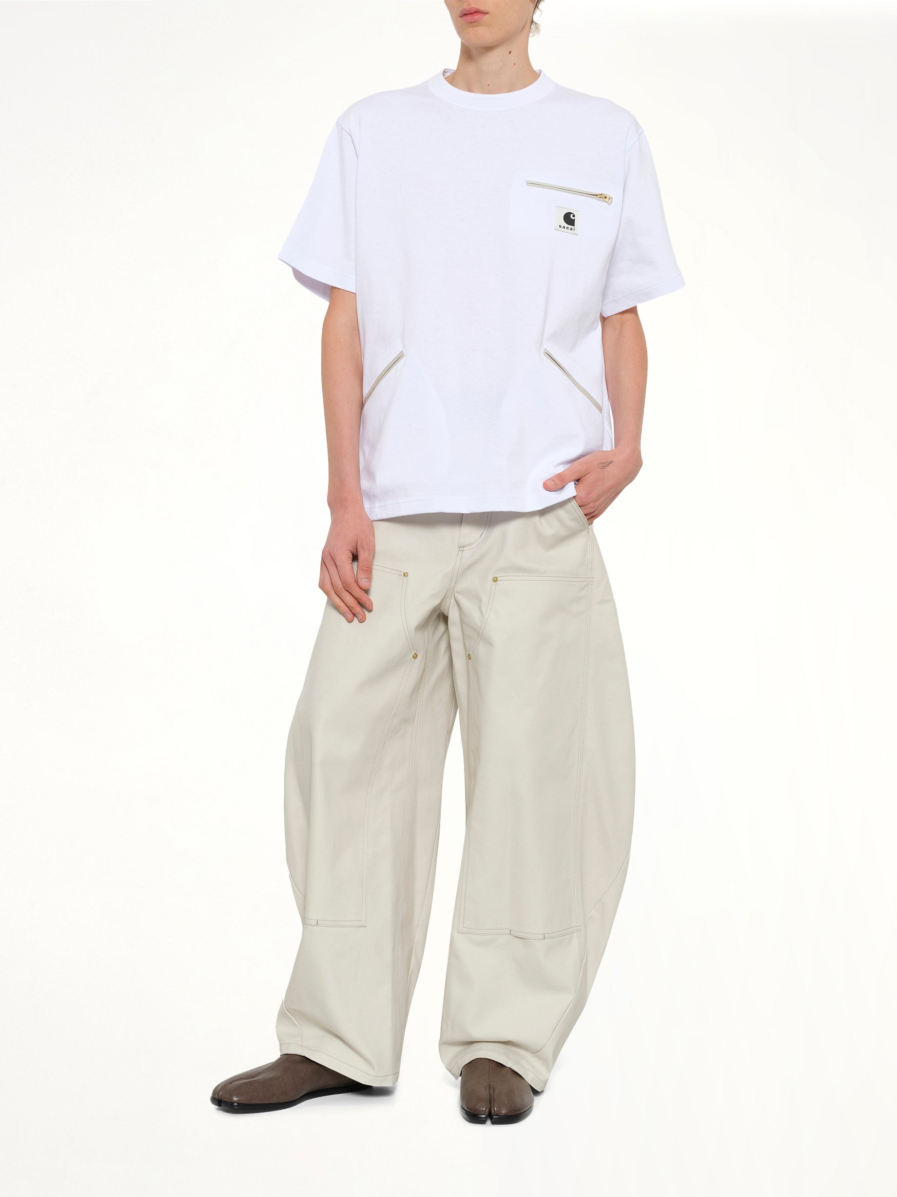 Carhartt WIP Duck Pants in Ivory