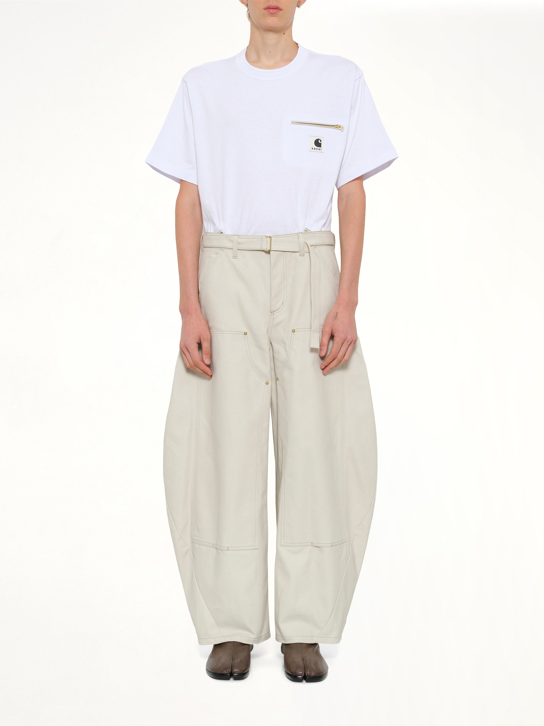 Carhartt WIP Duck Pants in Ivory
