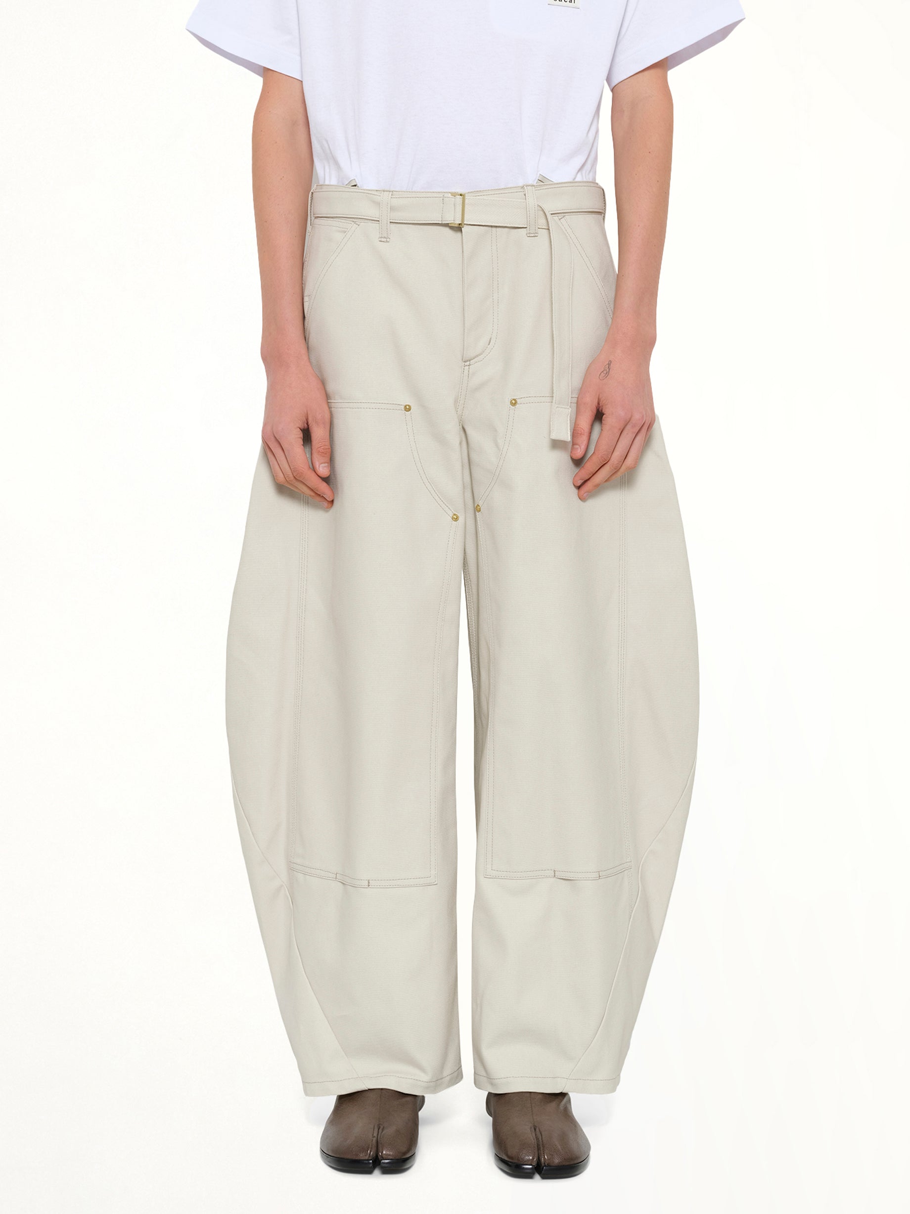 Carhartt WIP Duck Pants in Ivory