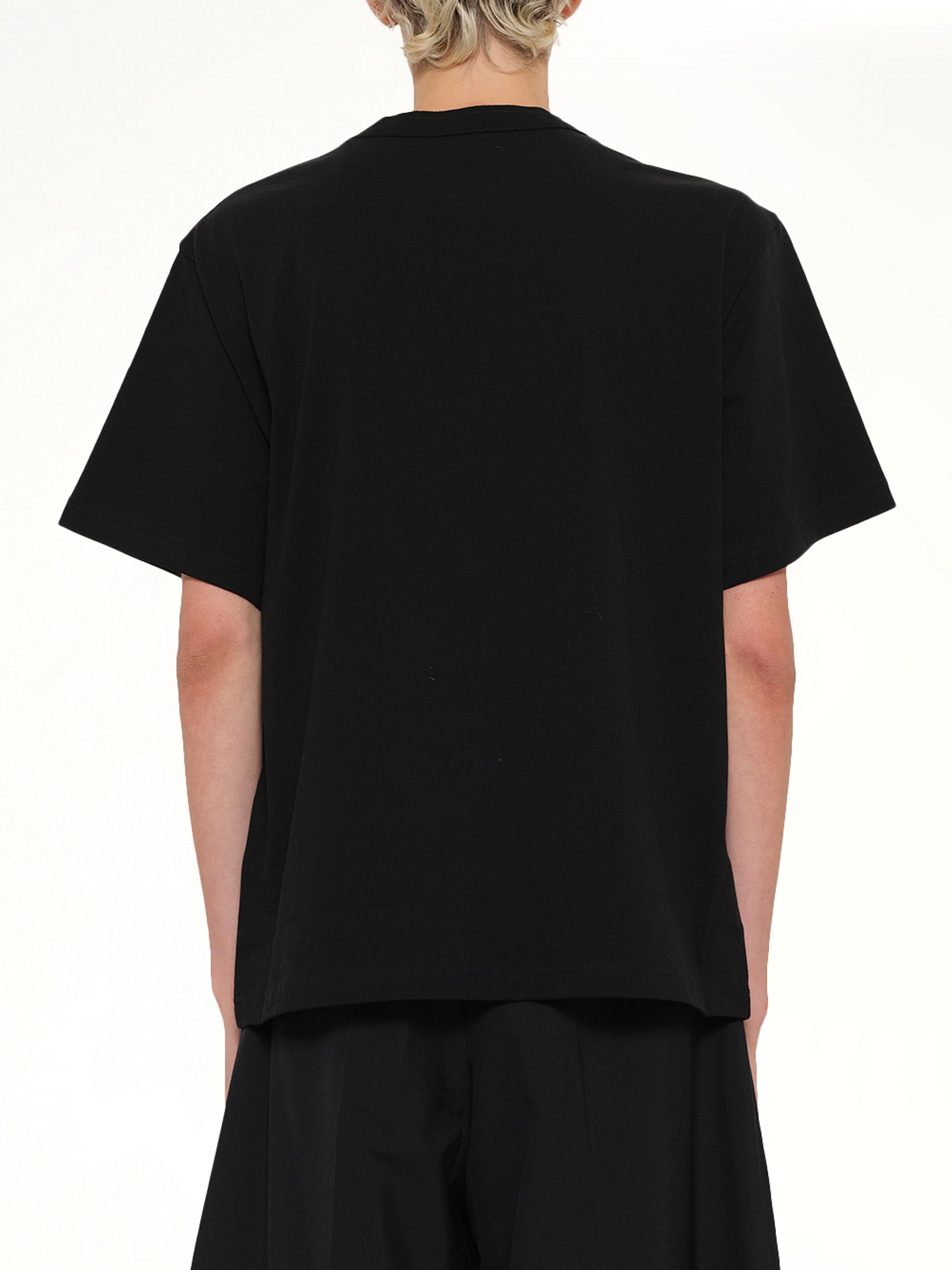 블랙 Carhartt WIP 코튼 저지 티셔츠
