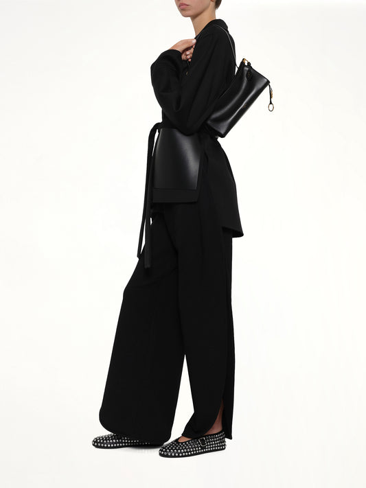 Le Click East West Small Bag in Black