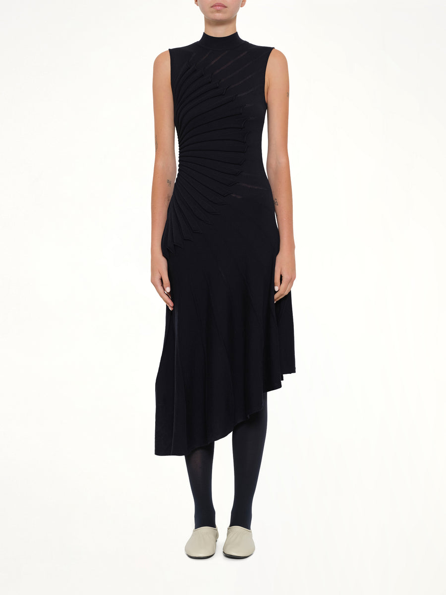 Sculpting Dress in Minuit
