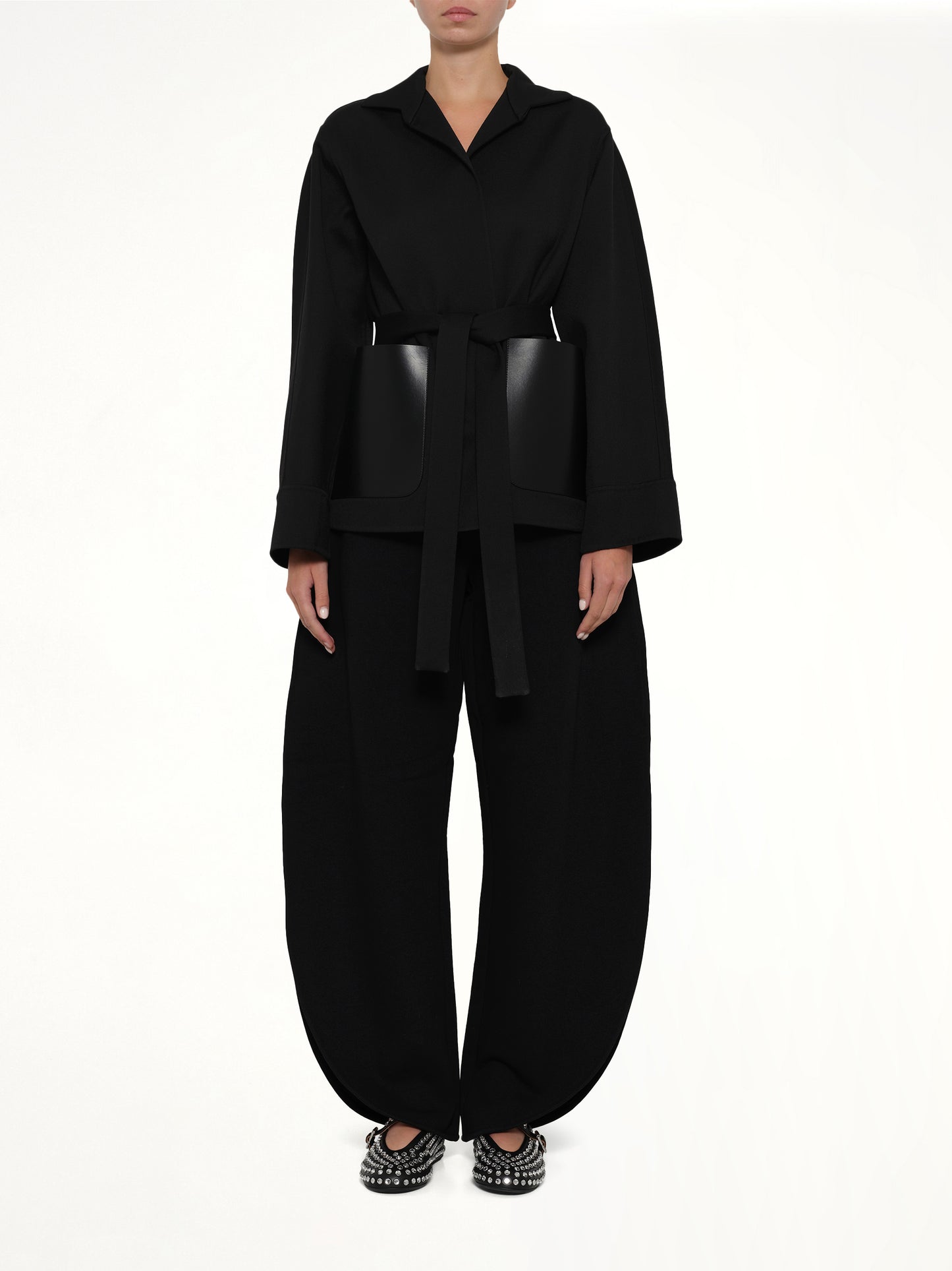 Wrap Jacket in Black