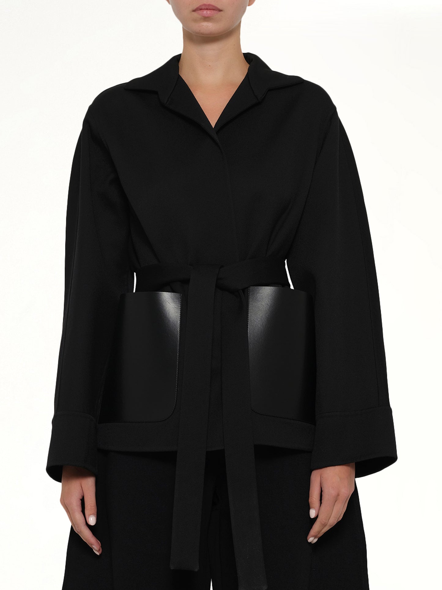 Wrap Jacket in Black