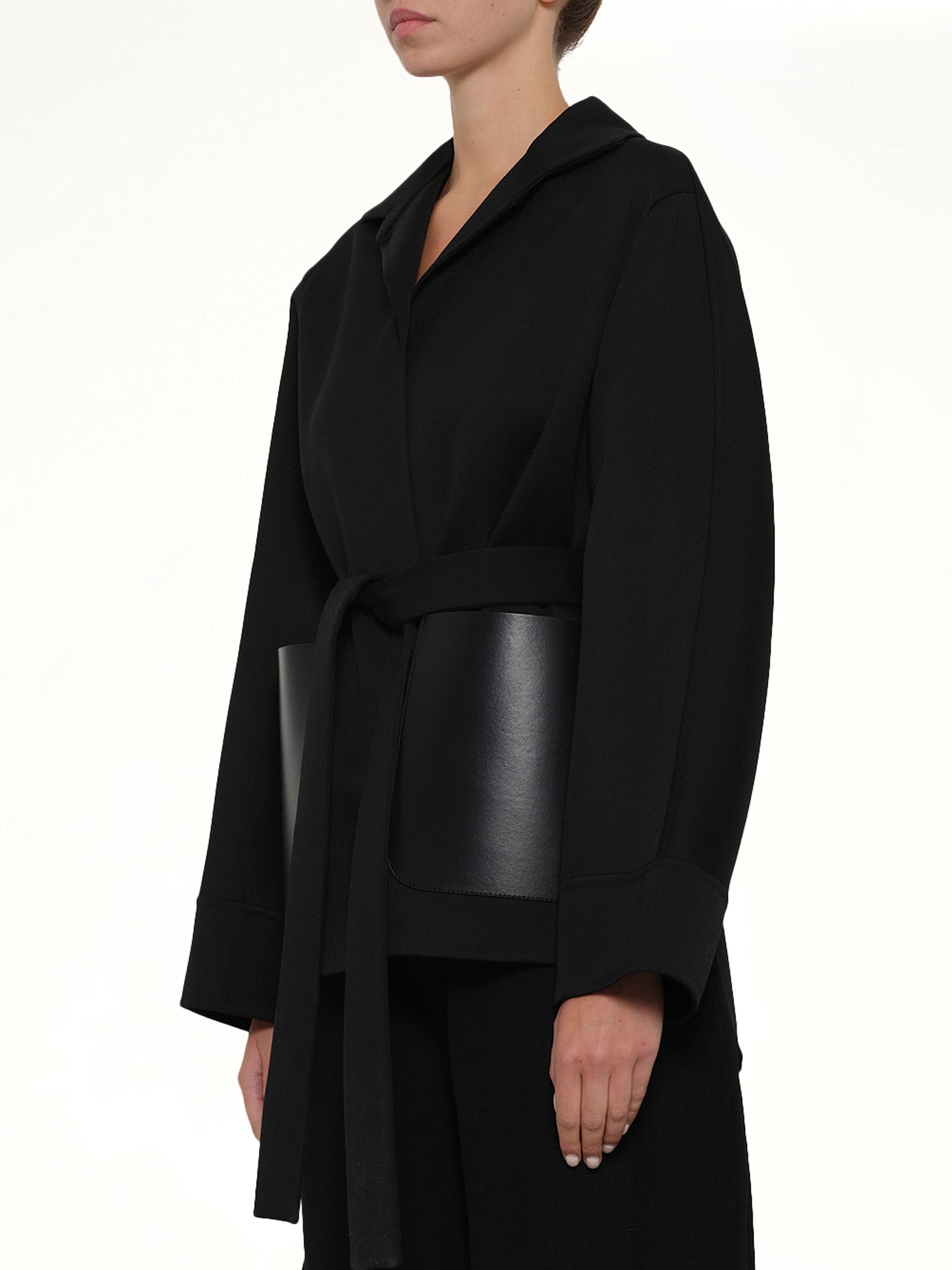 Wrap Jacket in Black