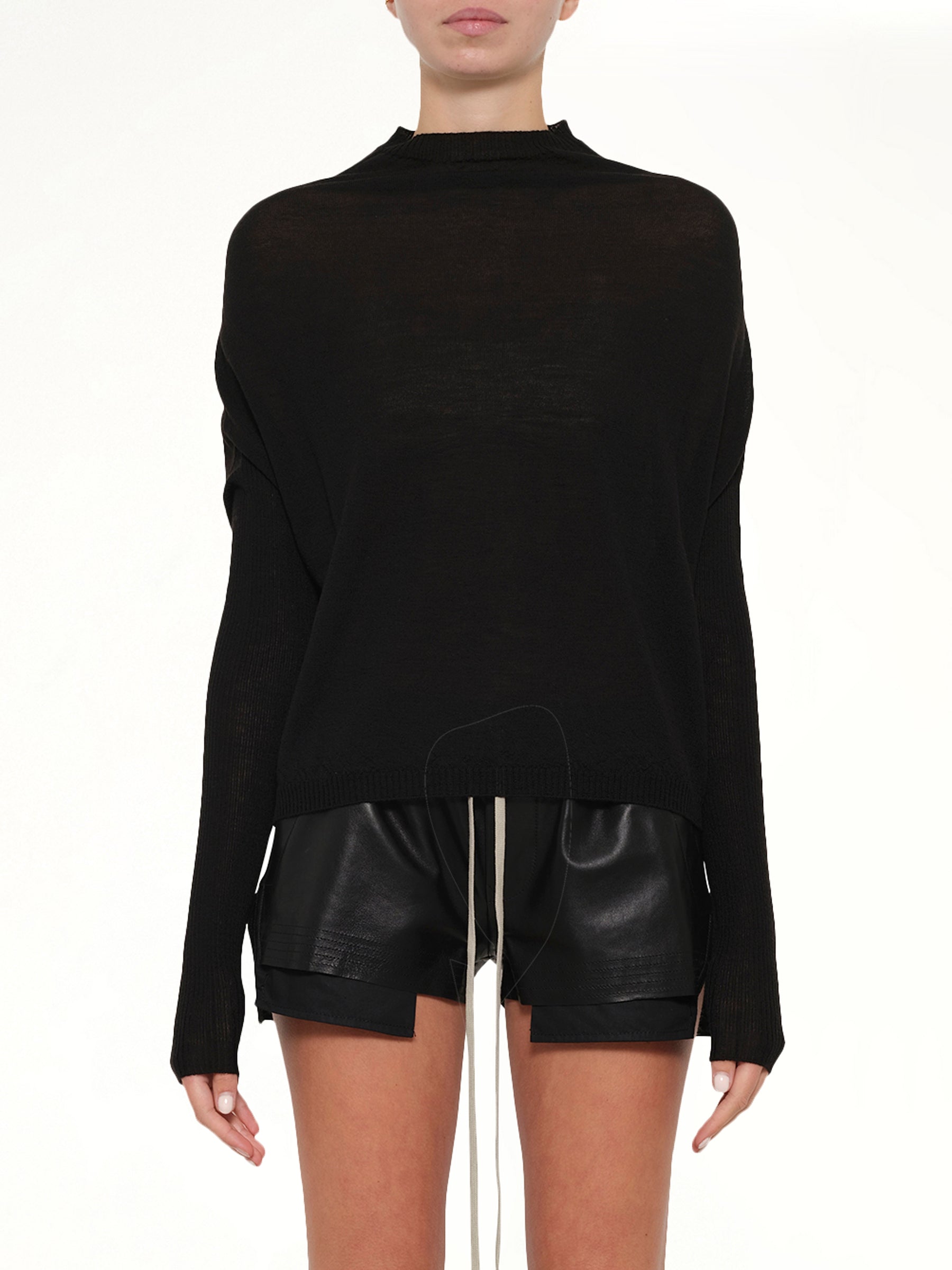 Crater Knit in Black