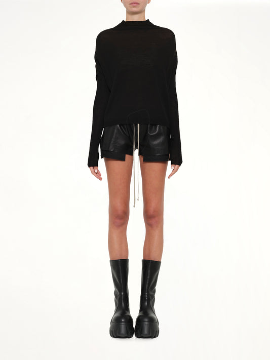 Crater Knit in Black