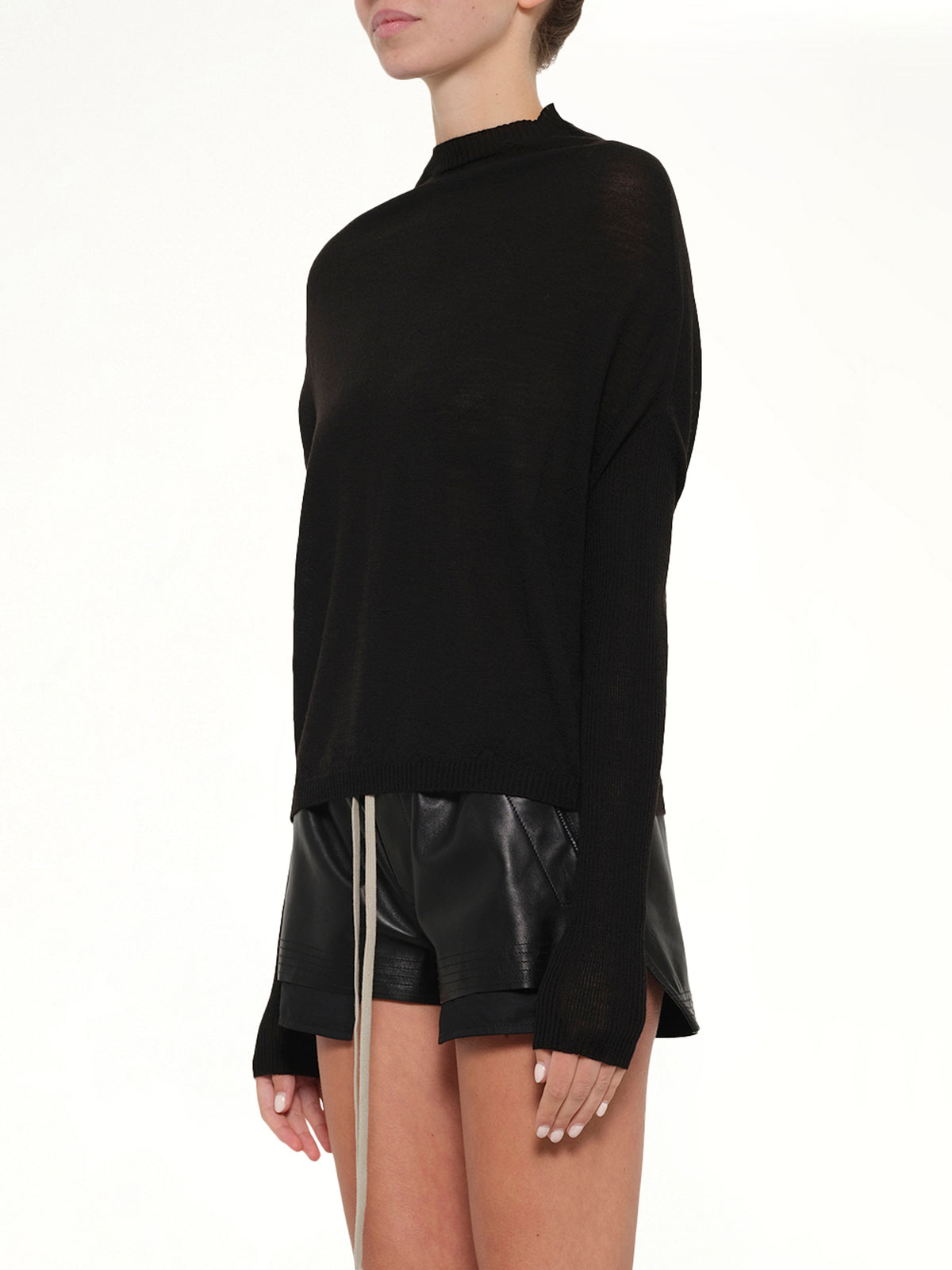 Crater Knit in Black