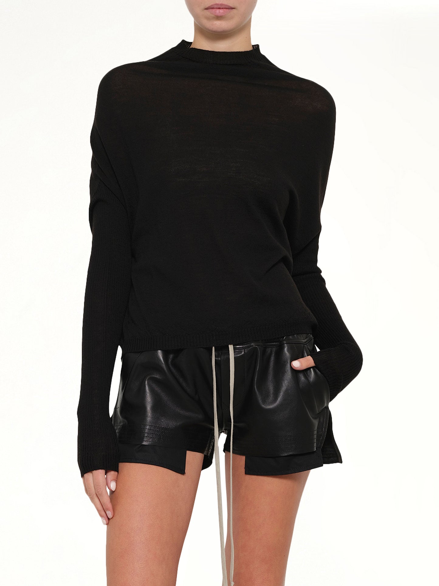 Crater Knit in Black