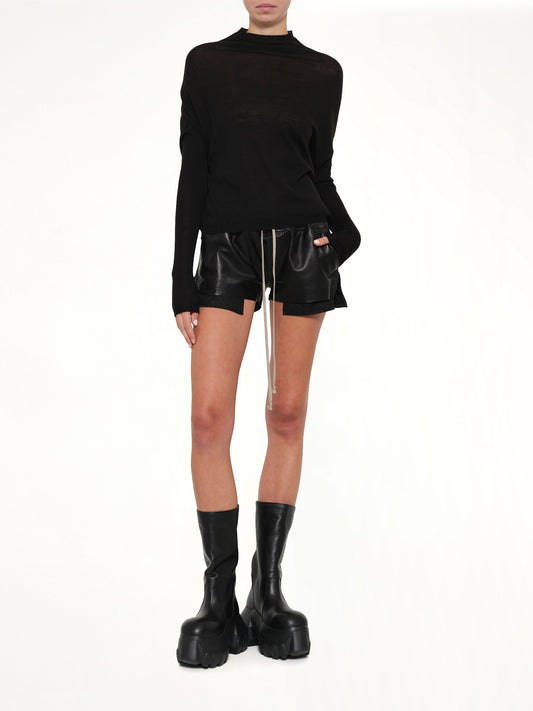 Crater Knit in Black