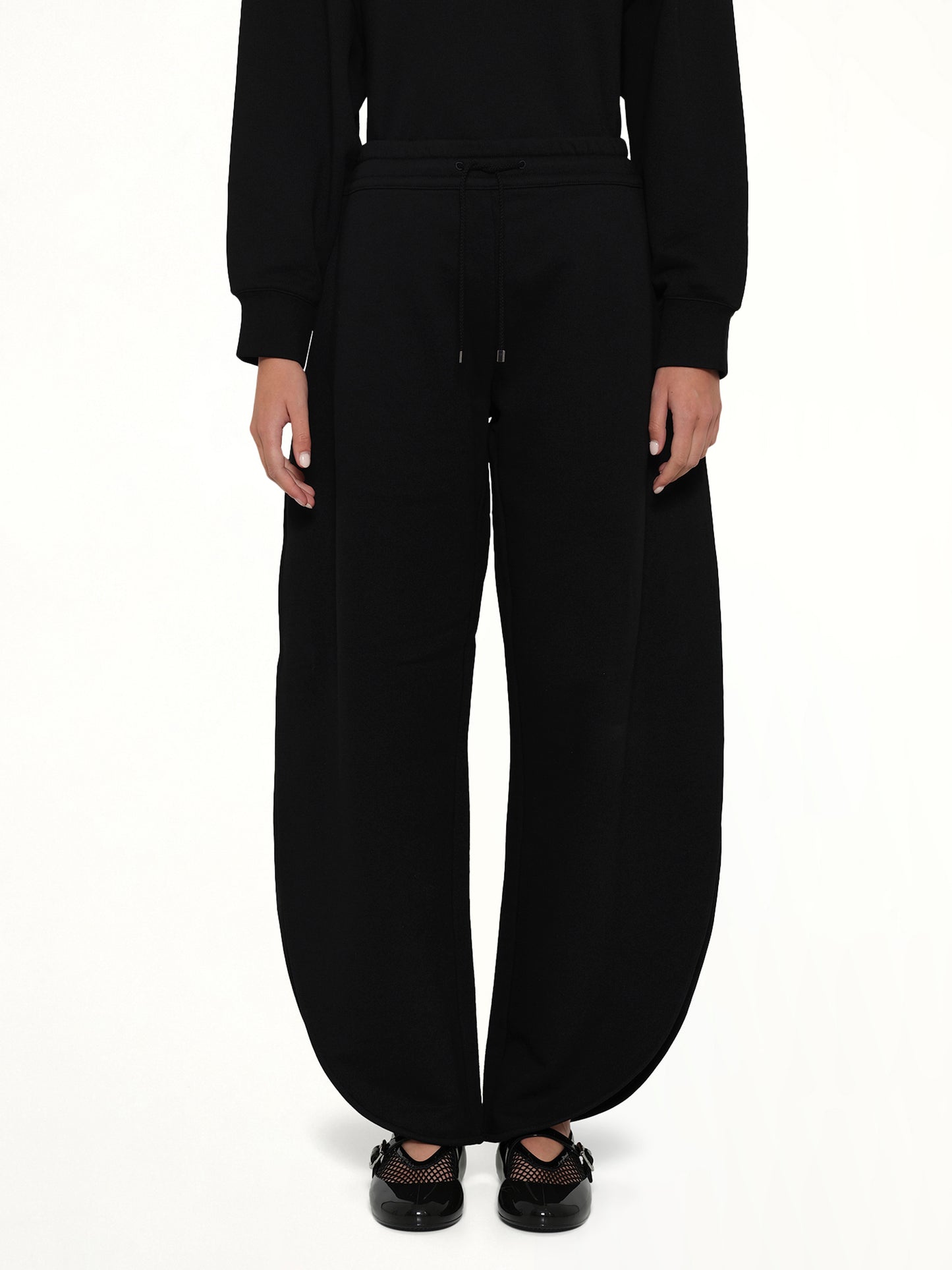 Petal Joggers in Black