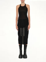 Basic Rib Tank in Black