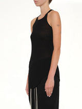 Basic Rib Tank in Black