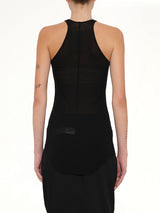 Basic Rib Tank in Black