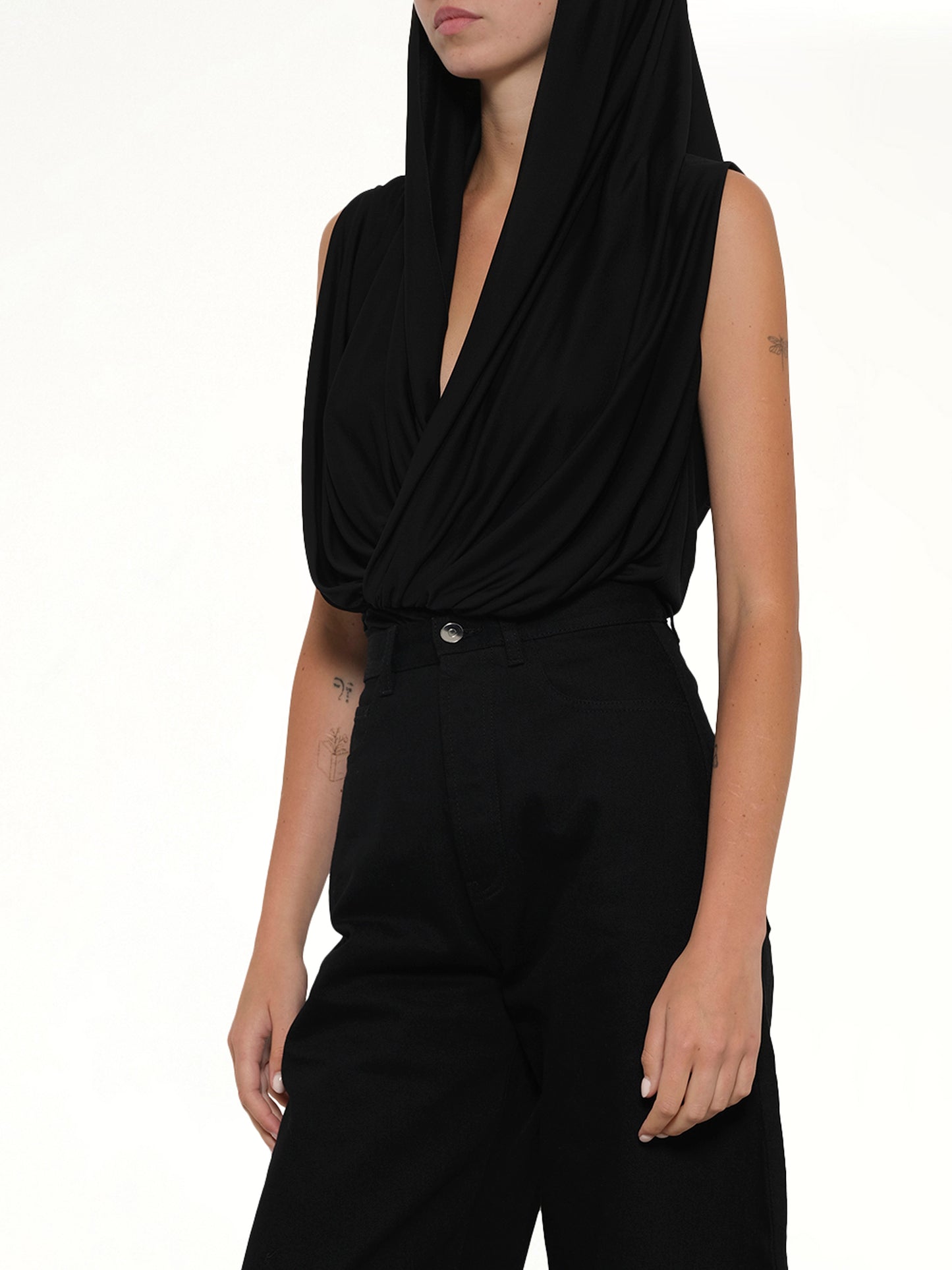 Hooded Body in Black