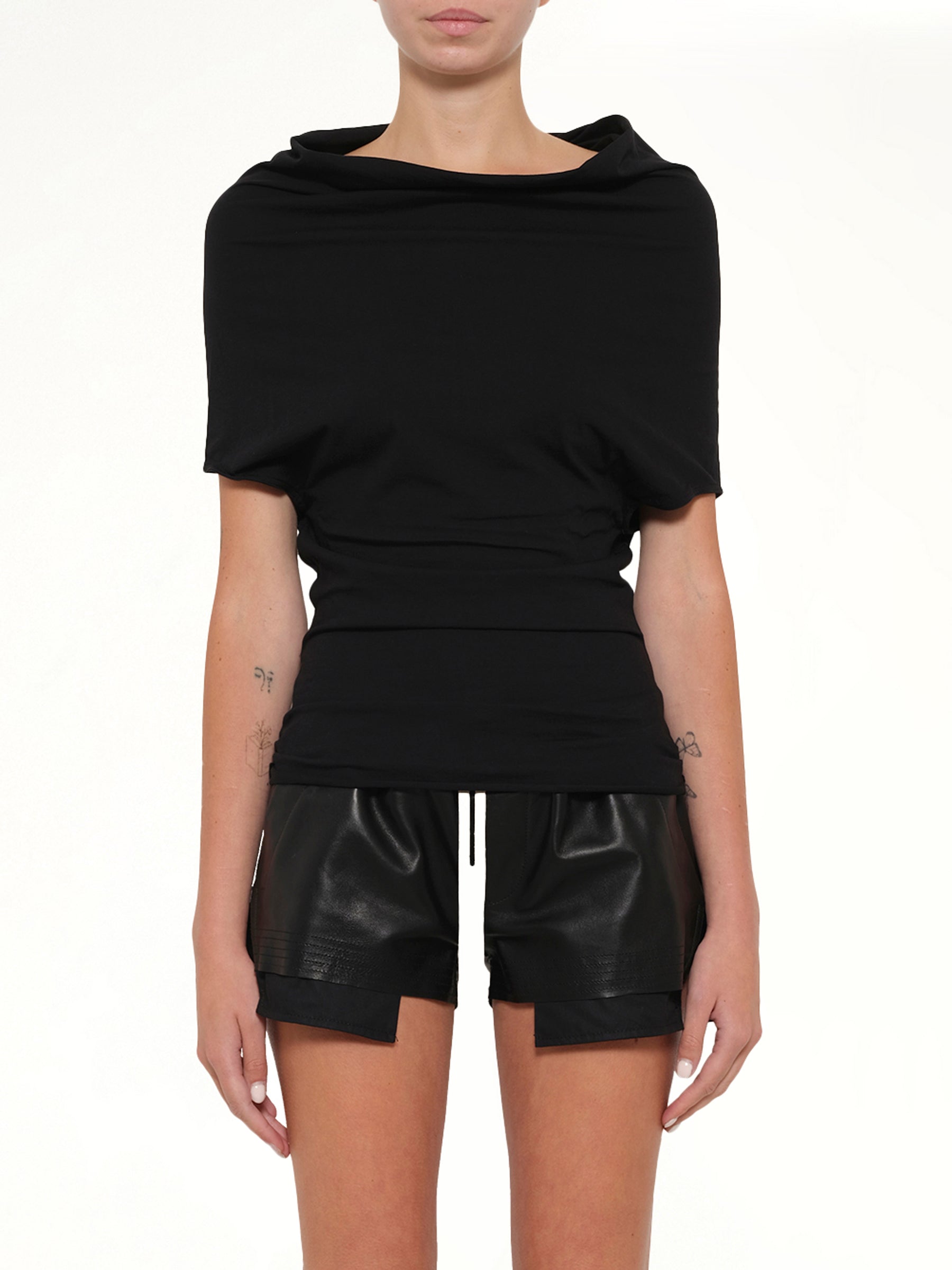 Jersey Shroud in Black