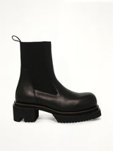 Beatle Bogun in Black Side View | RICK OWENS