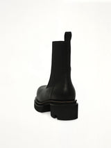 Beatle Bogun in Black Back View | RICK OWENS