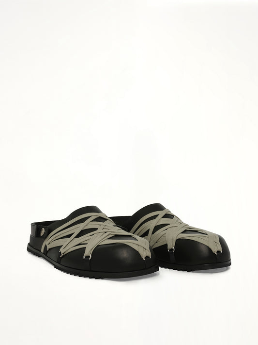 Megalace Mule Granola in Black