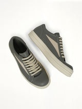 Vintage Sneaks in Euca/Milk Top View | RICK OWENS