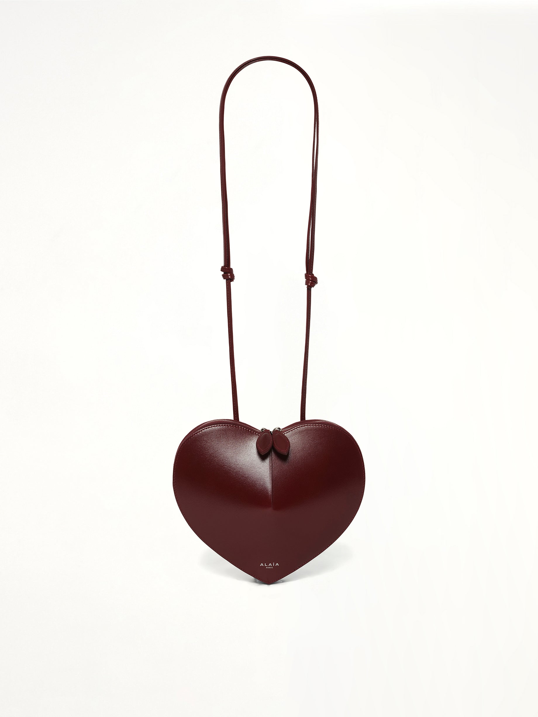 Le Coeur Bag in Rouge Grenat