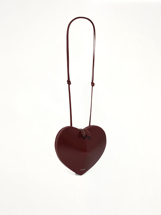 Le Coeur Bag in Rouge Grenat