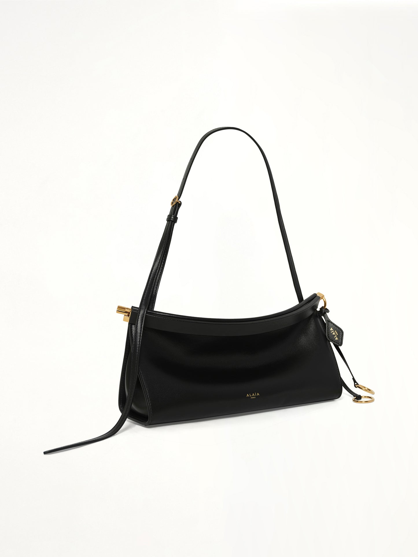 Le Click East West Medium Bag in Black