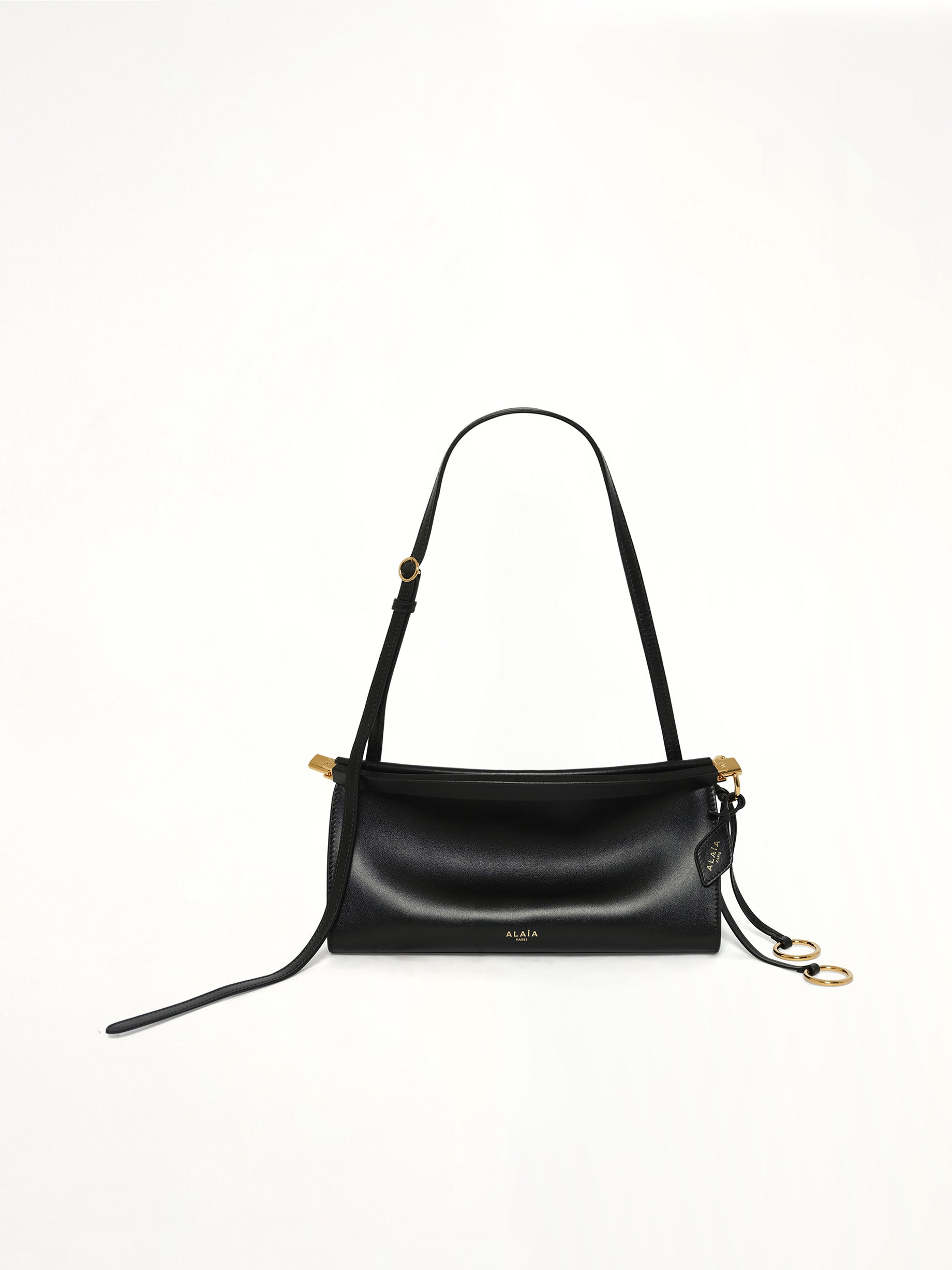 Le Click East West Small Bag in Black