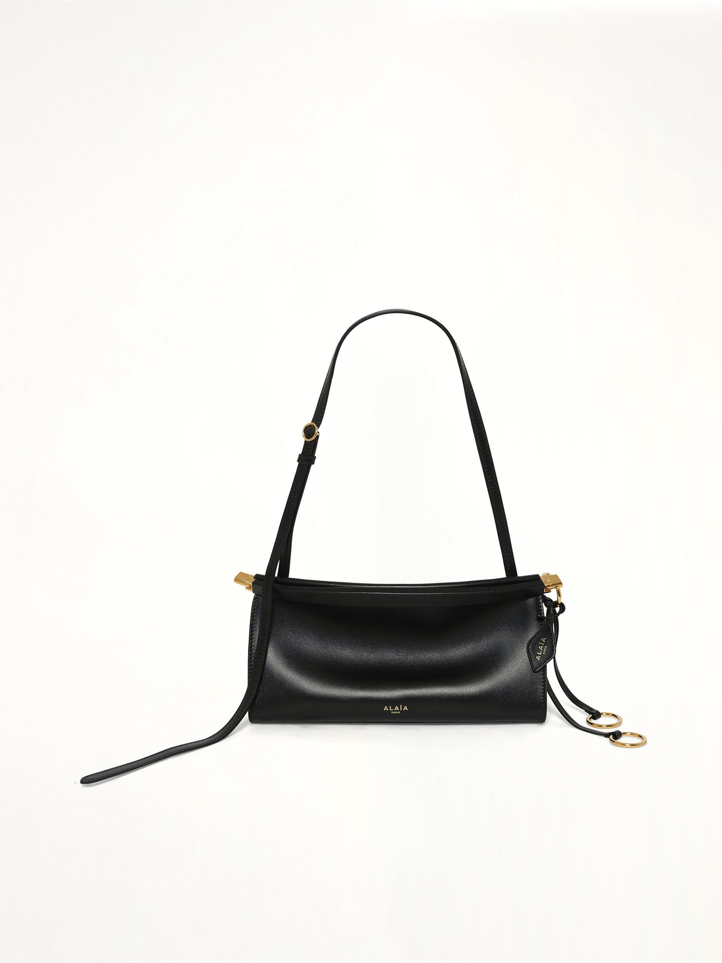 Le Click East West Small Bag in Black