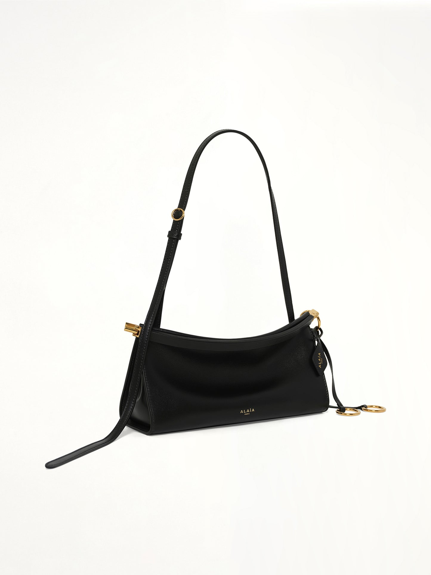Le Click East West Small Bag in Black