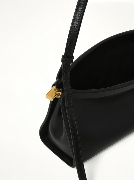 Le Click East West Small Bag in Black