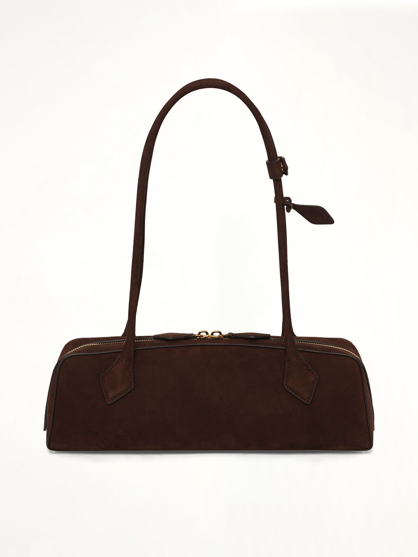 Le Teckel Medium Bag in Brun Fonce
