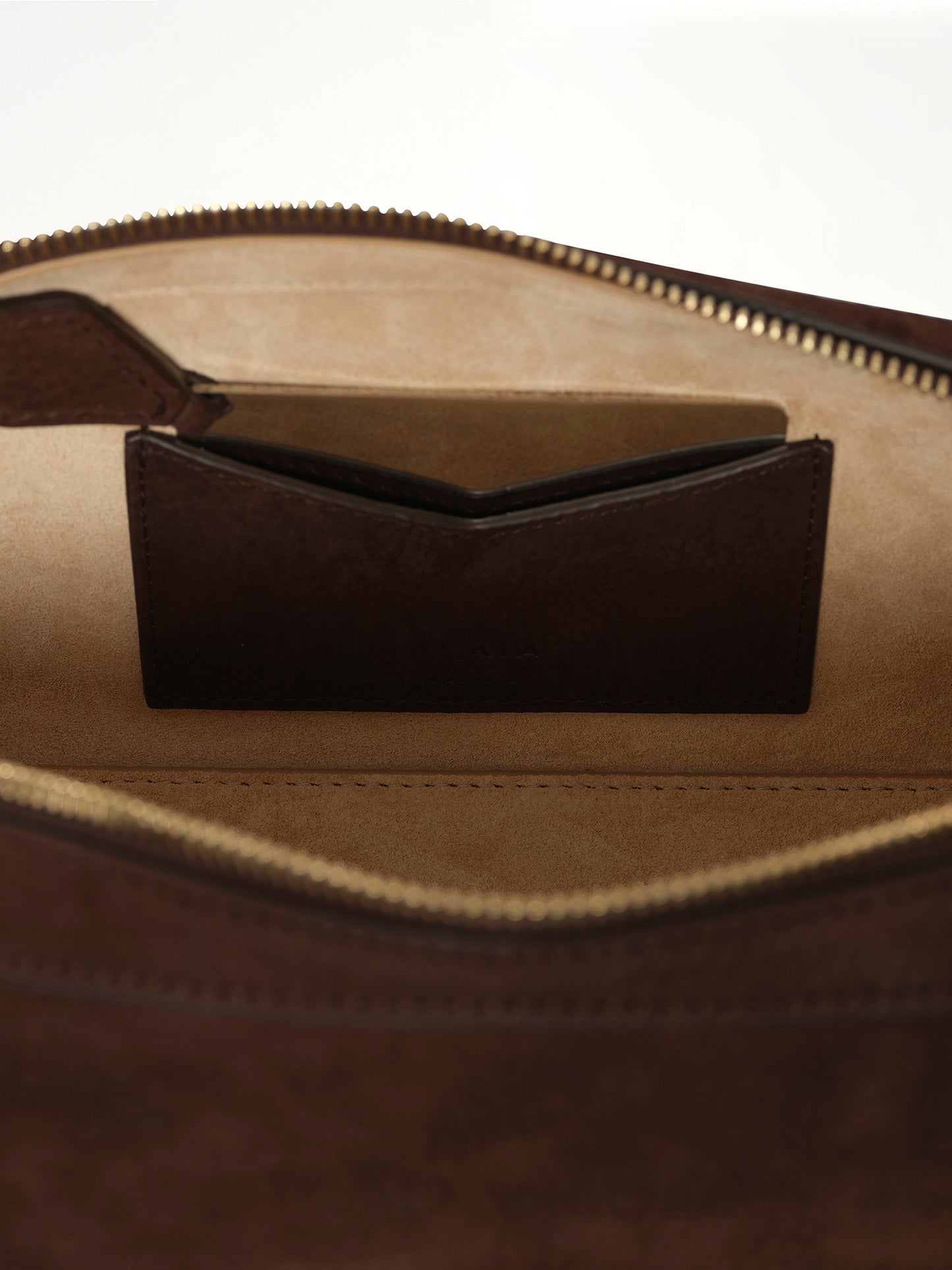 Le Teckel Medium Bag in Brun Fonce