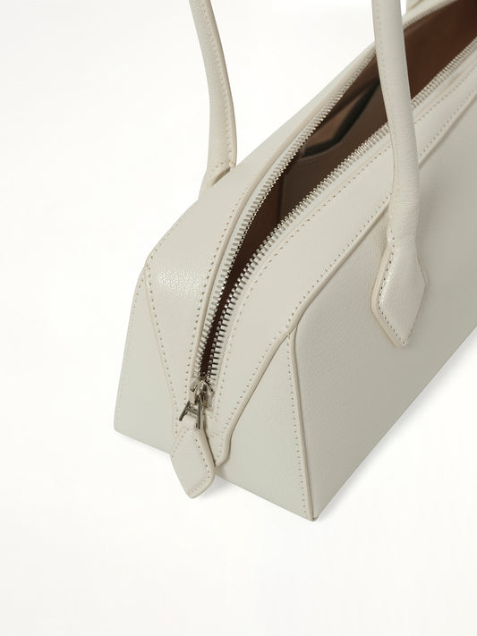 Le Teckel Medium Bag in Ivory