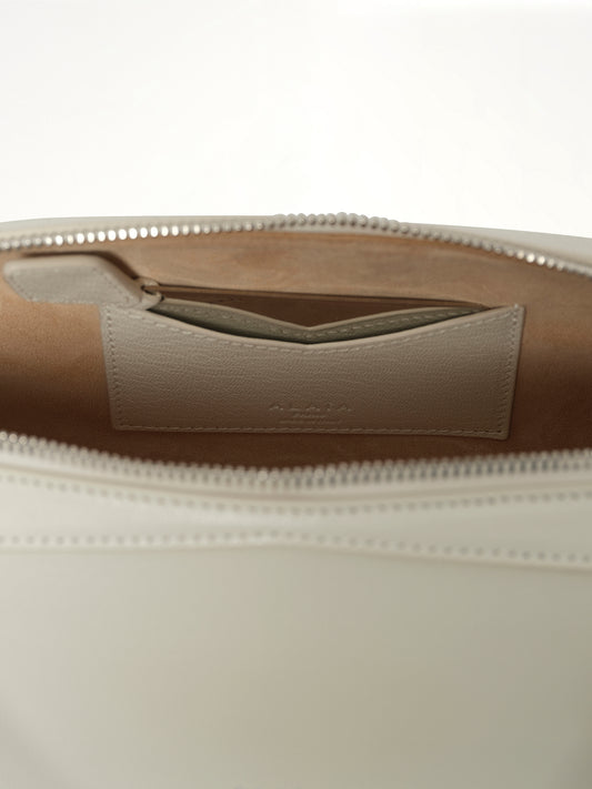 Le Teckel Medium Bag in Ivory