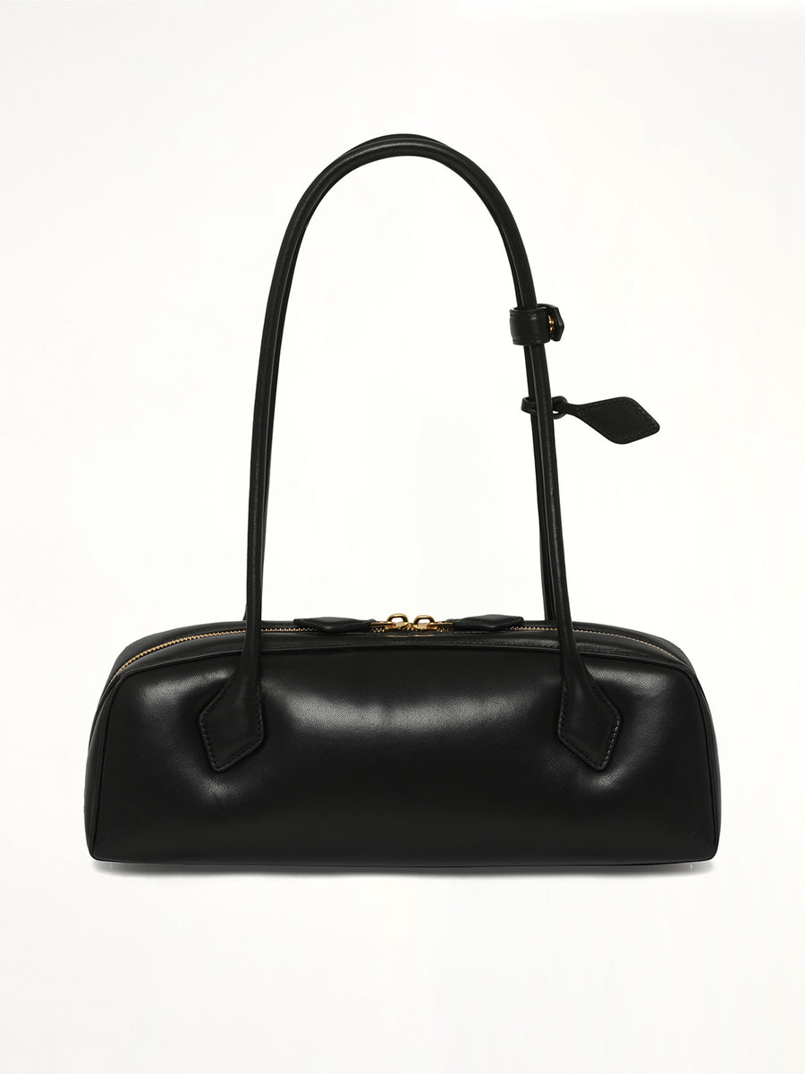 Le Teckel Medium Padded Bag in Black